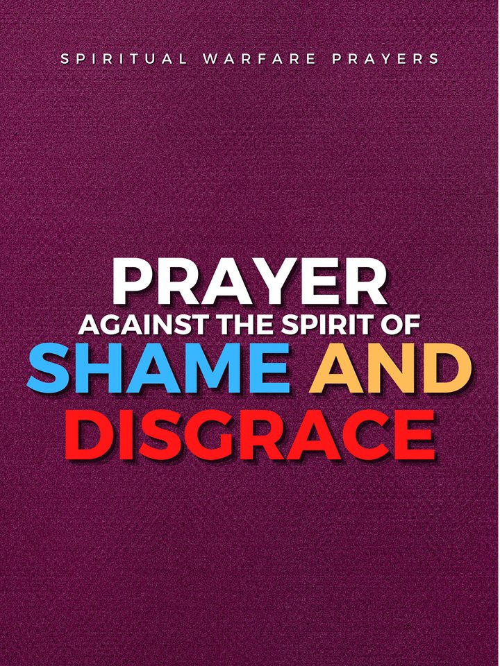 Prayer Against Shame and Disgrace product image (1)