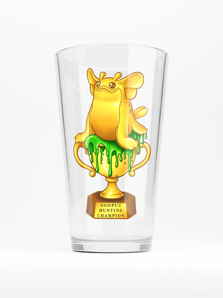 Ogopuu Hunting Champion Pint Glass | Palia Merch product image (1)