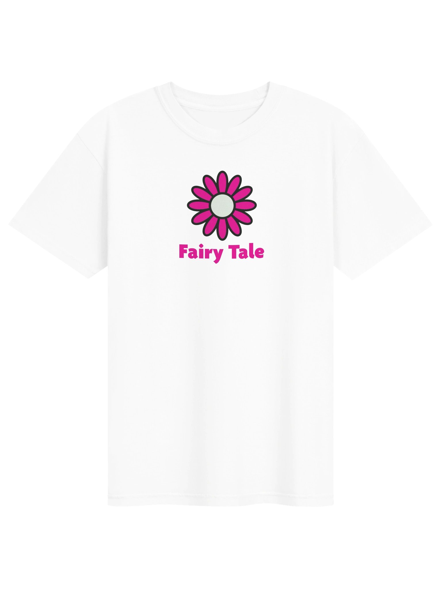 Pink Flower Adult Tee product image (73)