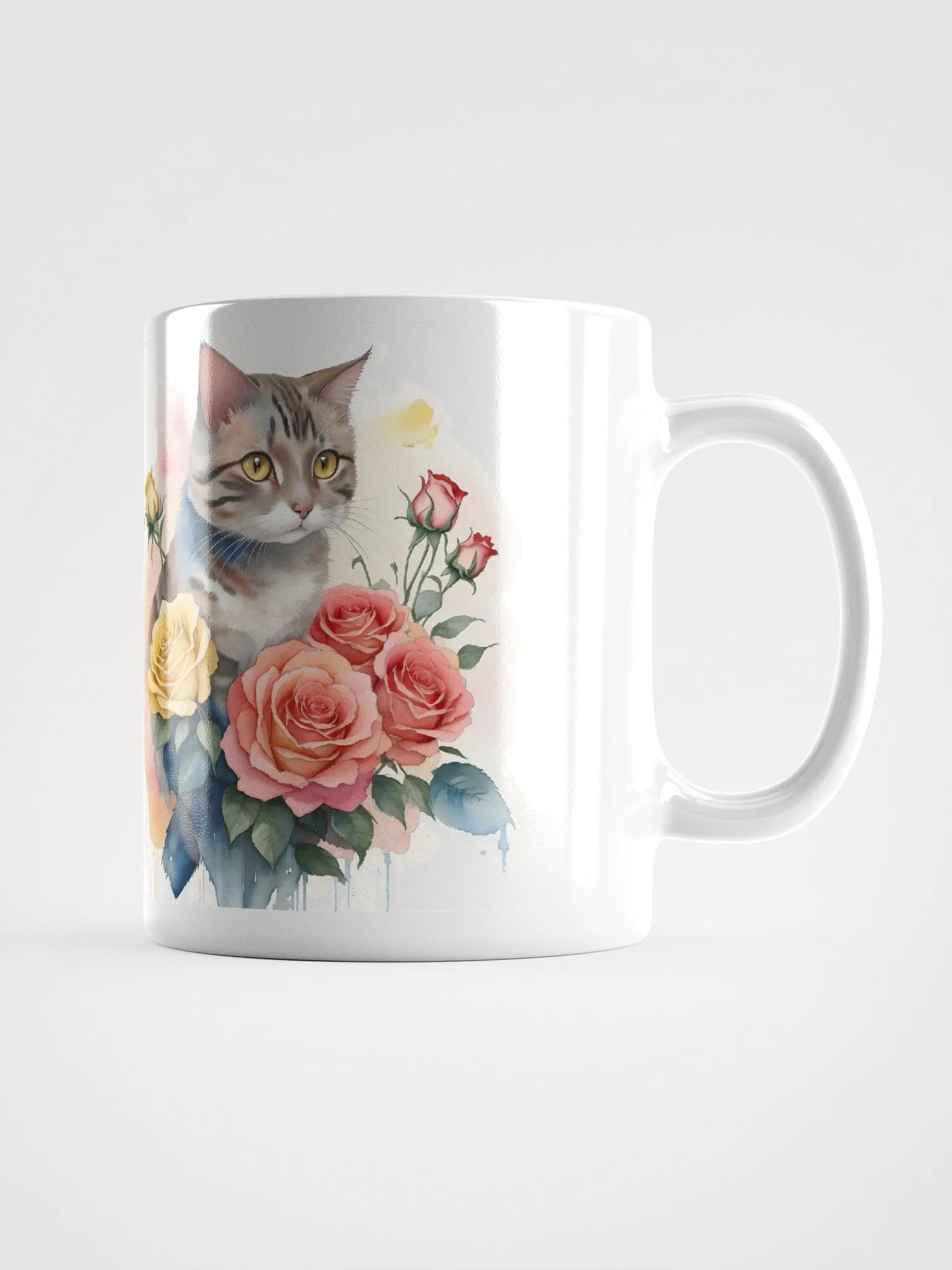 Rose Cat Elegance Mug product image (2)