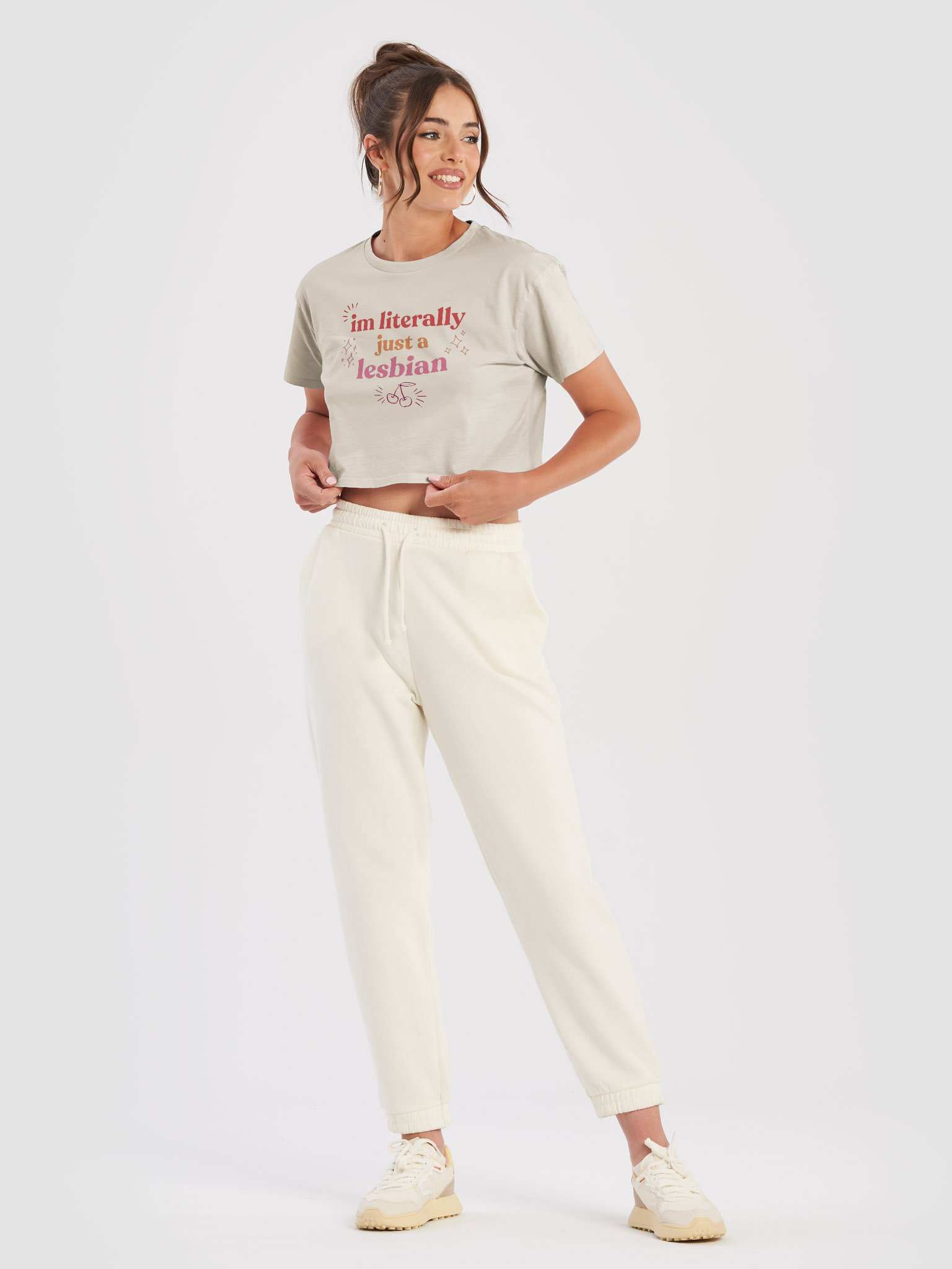 Im literally just a lesbian - Crop Top product image (3)