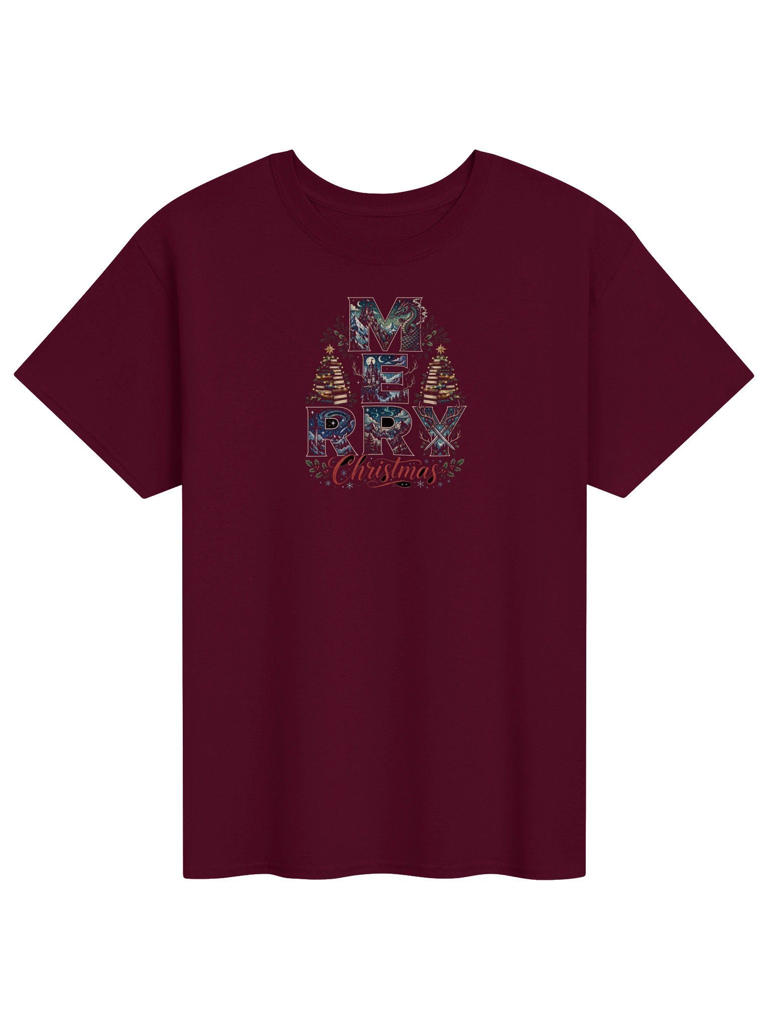 Merry Fantasy Christmas Tee product image (21)