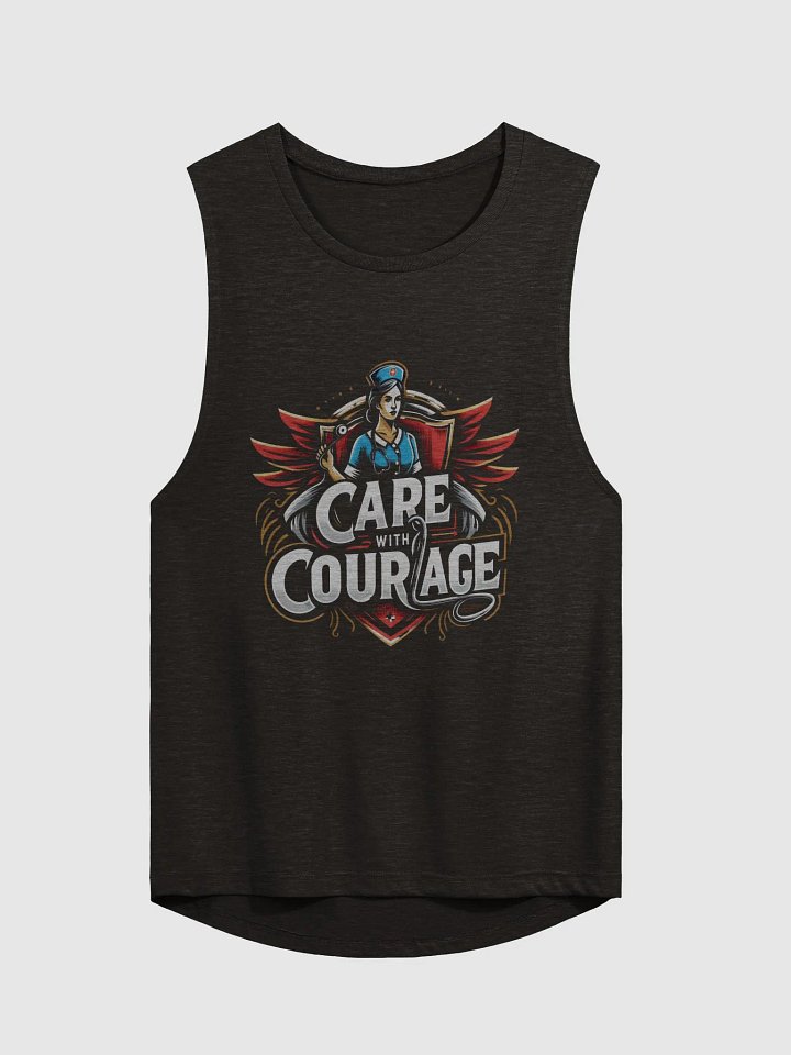 Courageous Nurse Tribute Muscle Tank product image (2)