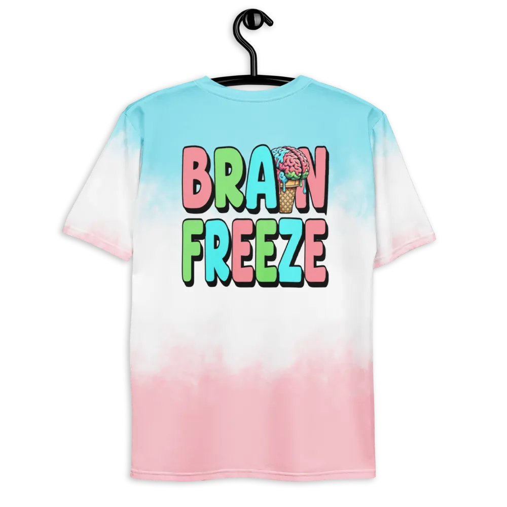 Brain Freeze Men's Crew Neck T-Shirt product image (8)
