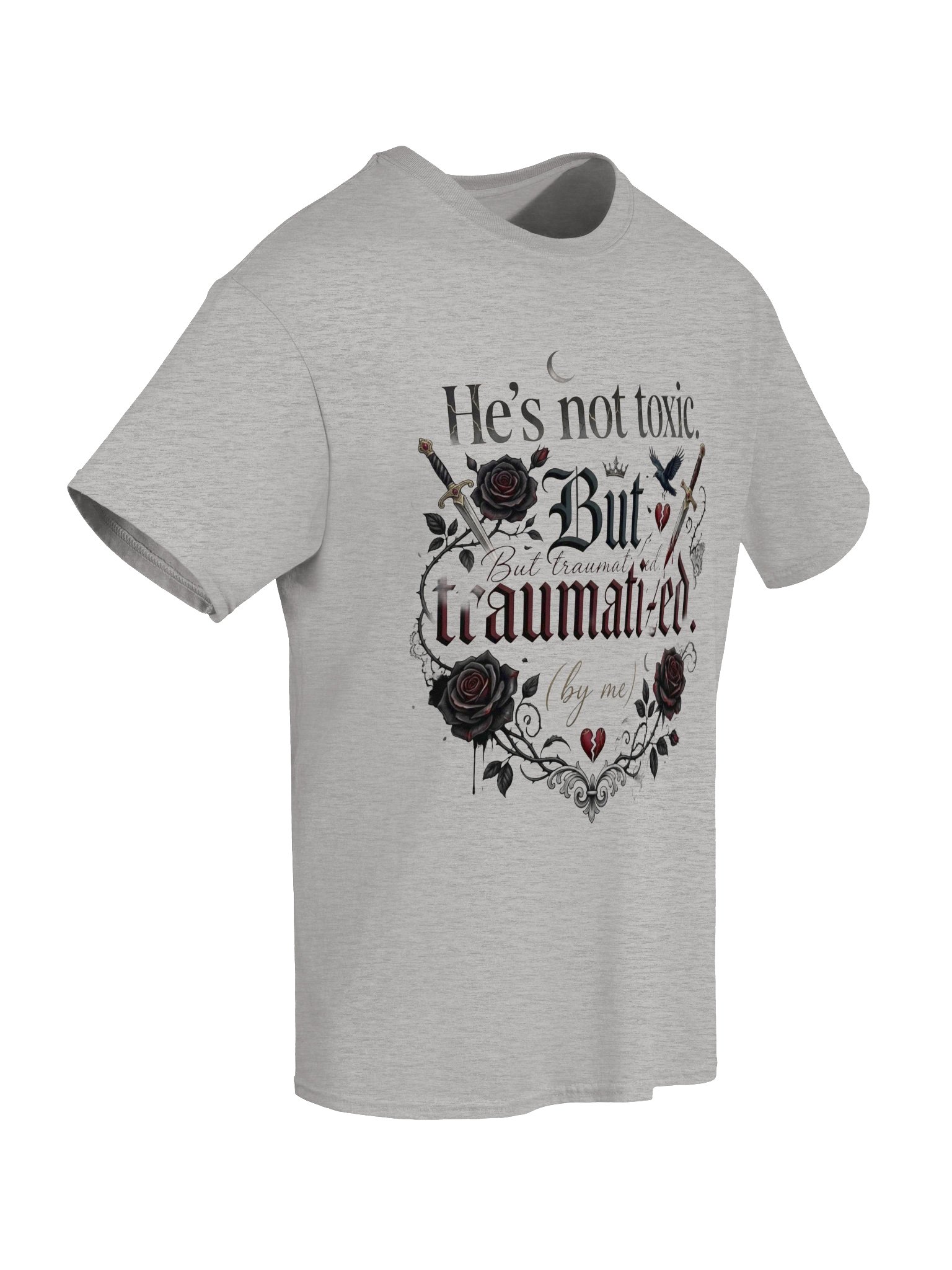 The "Traumatized By Me" Bookish Heavyweight T-Shirt product image (9)