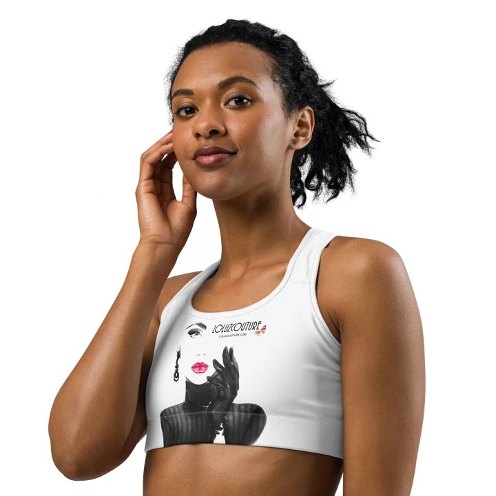 LoluzCouture Glam Face Sports Bra product image (2)