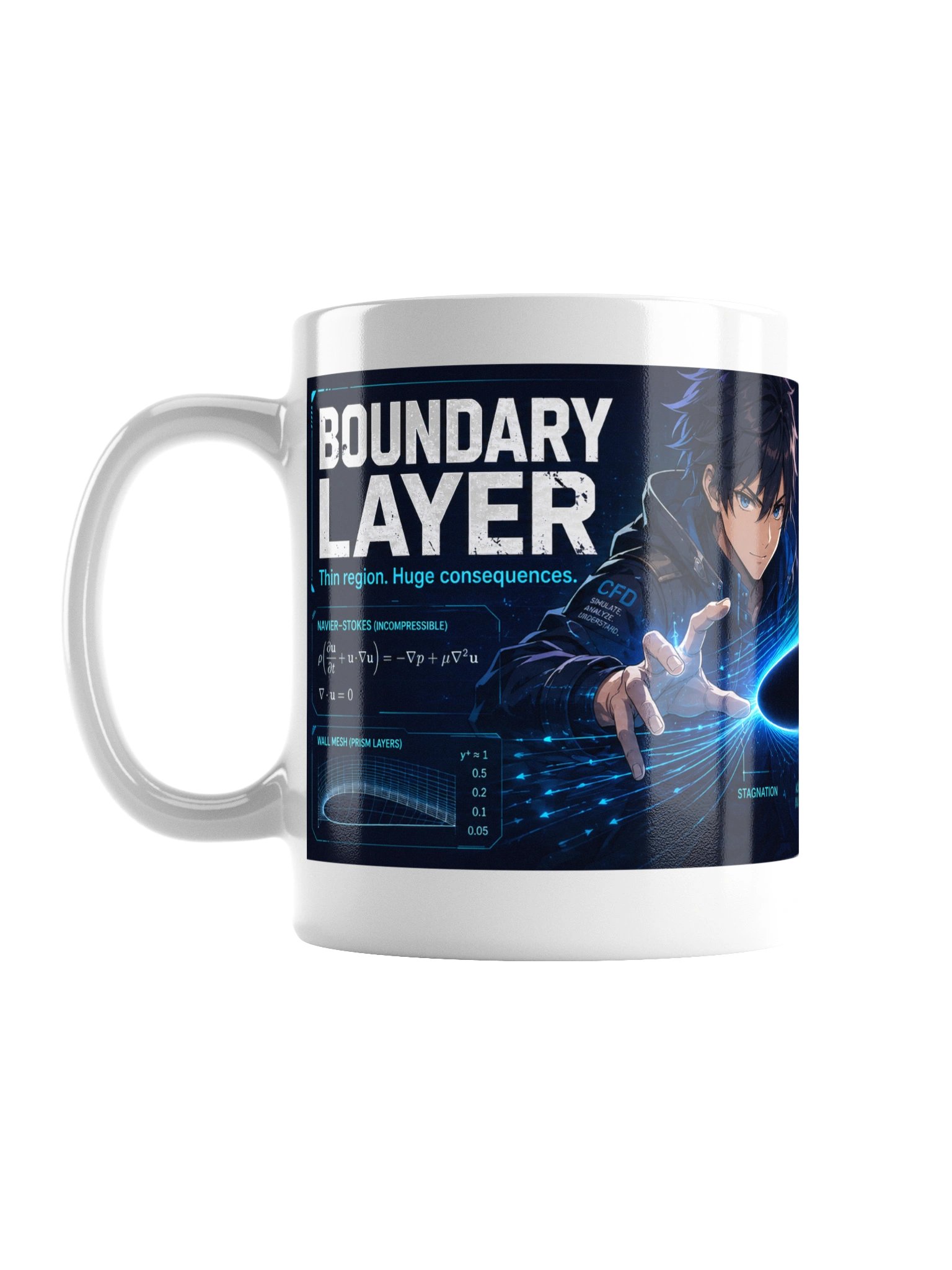 Boundary Layer Mug – Thin Region, Huge Consequences product image (1)