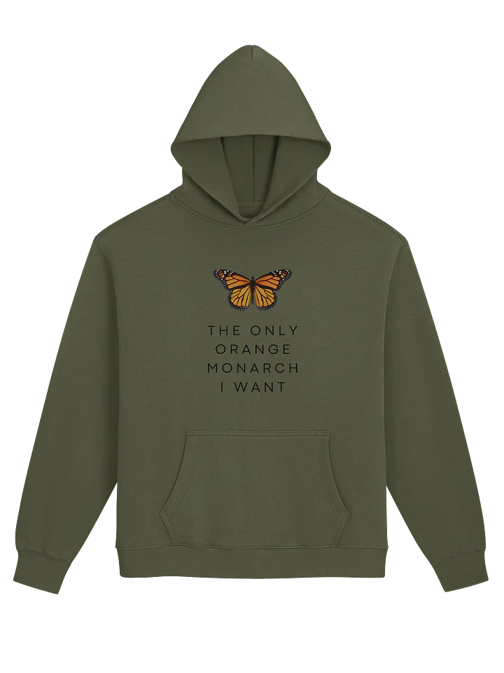 Orange Monarch Hoodie. product image (1)