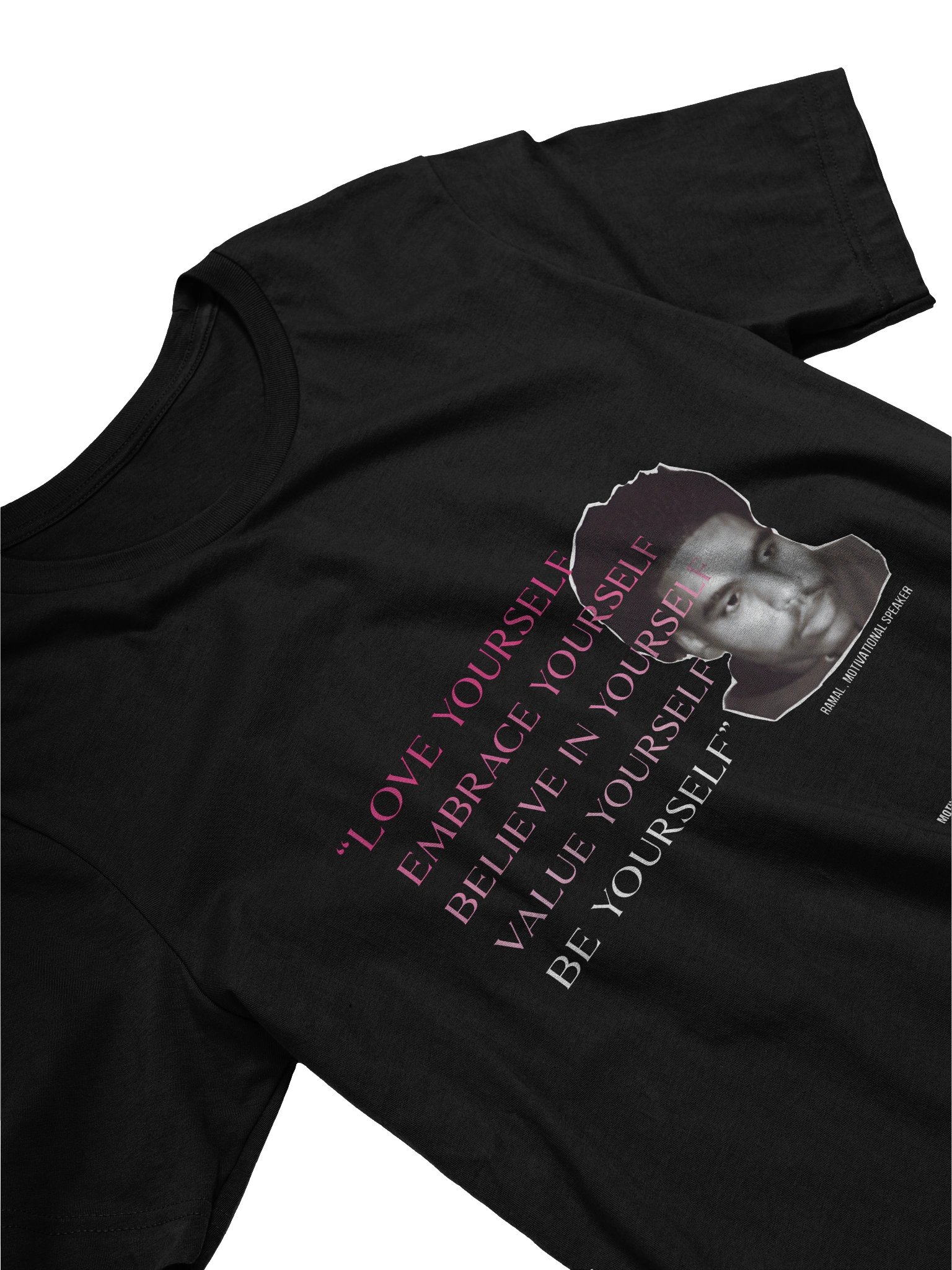 MOTIVATIONAL T-SHIRT - PINK LETTERS product image (3)