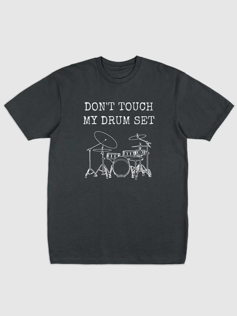 Don't Touch My Drum Set premium shirt product image (3)
