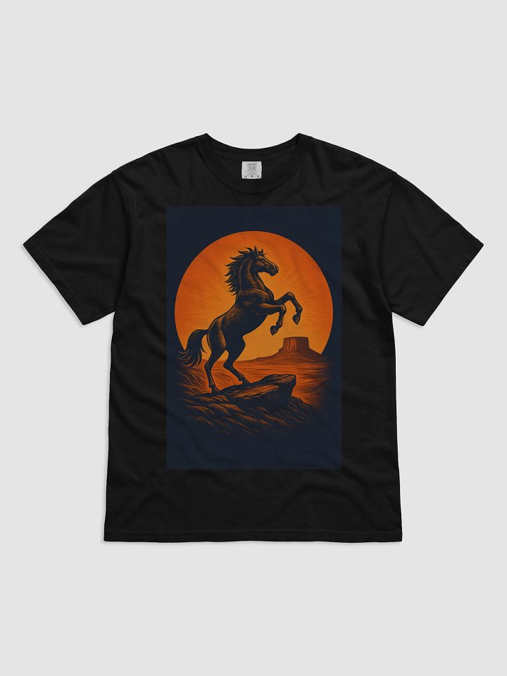 WILD HORSE IN SUNSET product image (1)