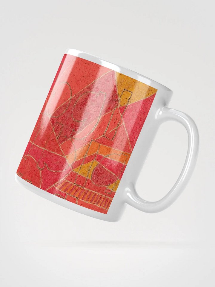 boondoggled and blabbering/higgedly piggledy White Glossy Mug product image (2)