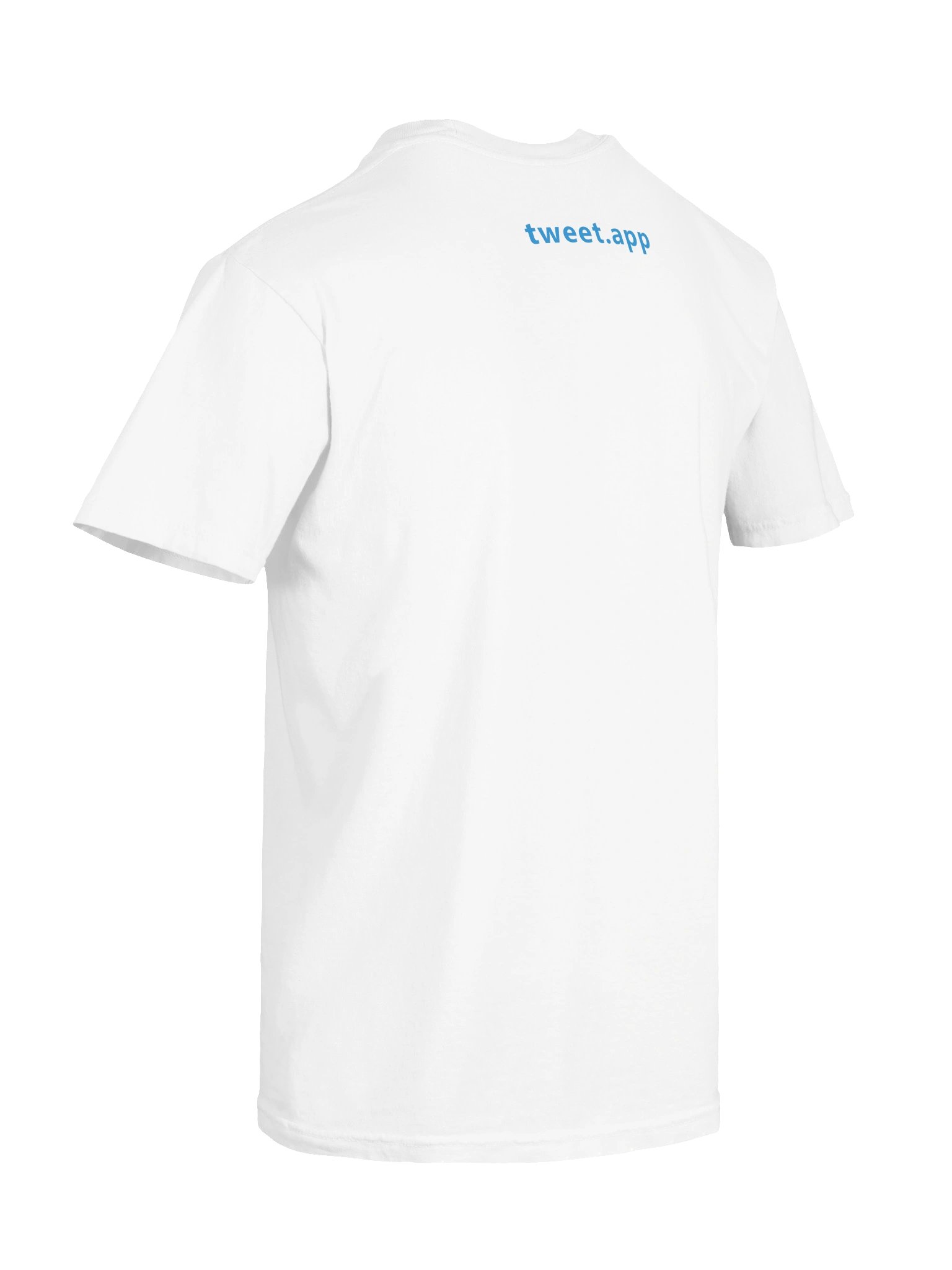 Tweet Logo Bluebird White T-Shirt product image (12)