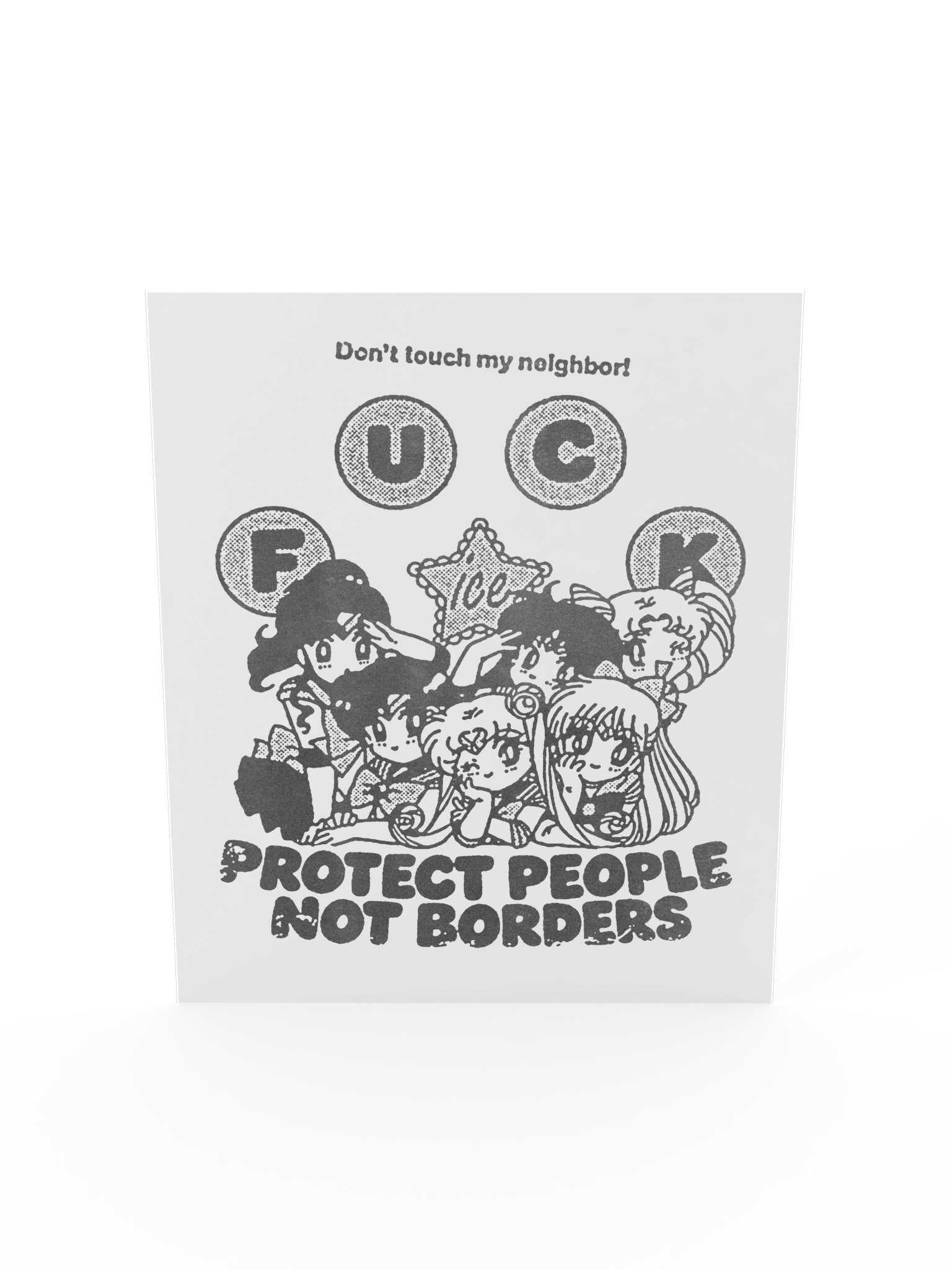 PROTECT PEOPLE ! Art Print. product image (5)