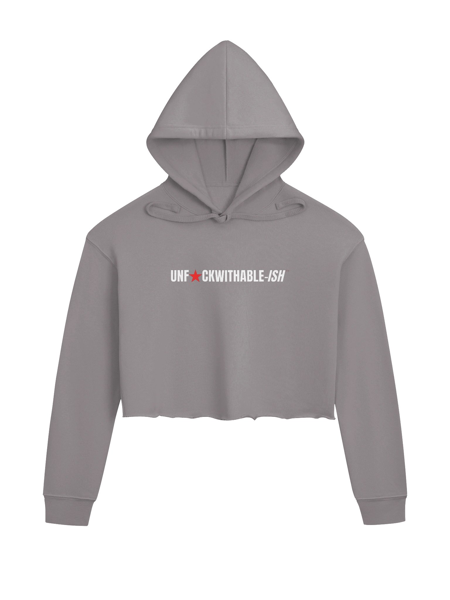 UNF★CKWITHABLE-ISH™ Women's Hooded Crop Top product image (1)
