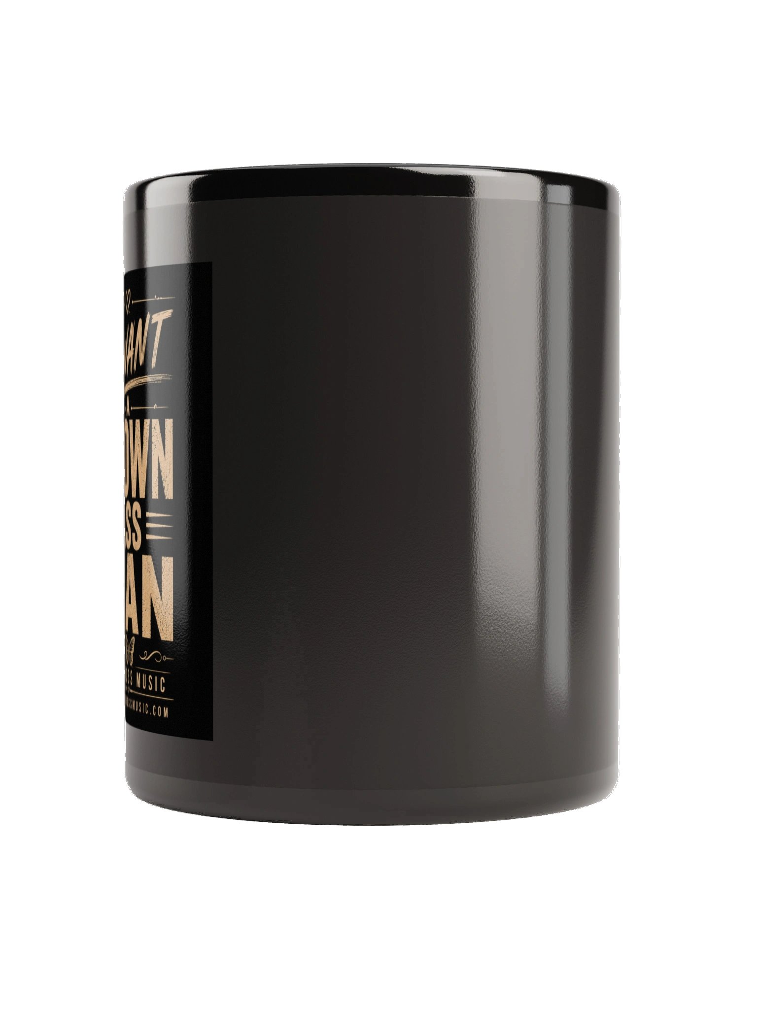 I Want a Grown Ass Man Black Coffee Mug product image (4)