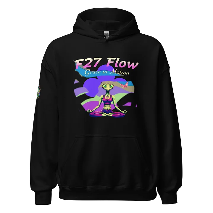 F27 Flow – Grace in Motion Butterfly Hoodie By FayzieBobs product image (1)