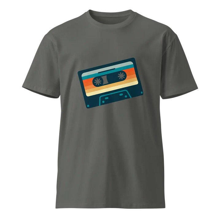 Retro Rules Cassette Tape T-Shirt product image (1)