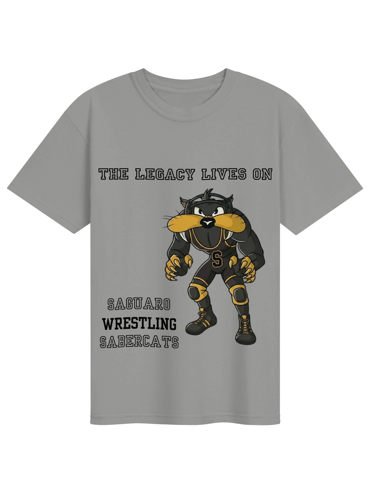 Saguaro Sabercats Wrestling Legacy Tee product image (3)
