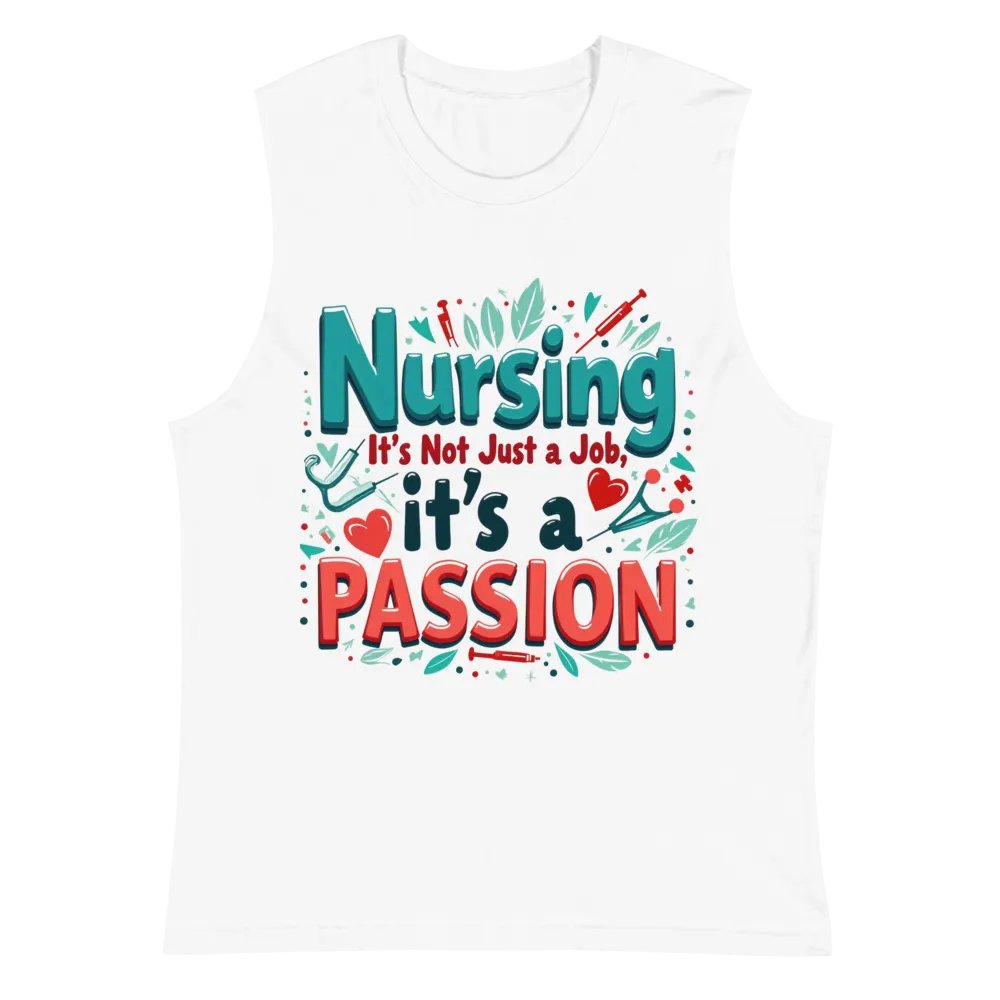 Passionate Nursing Muscle Tank product image (2)