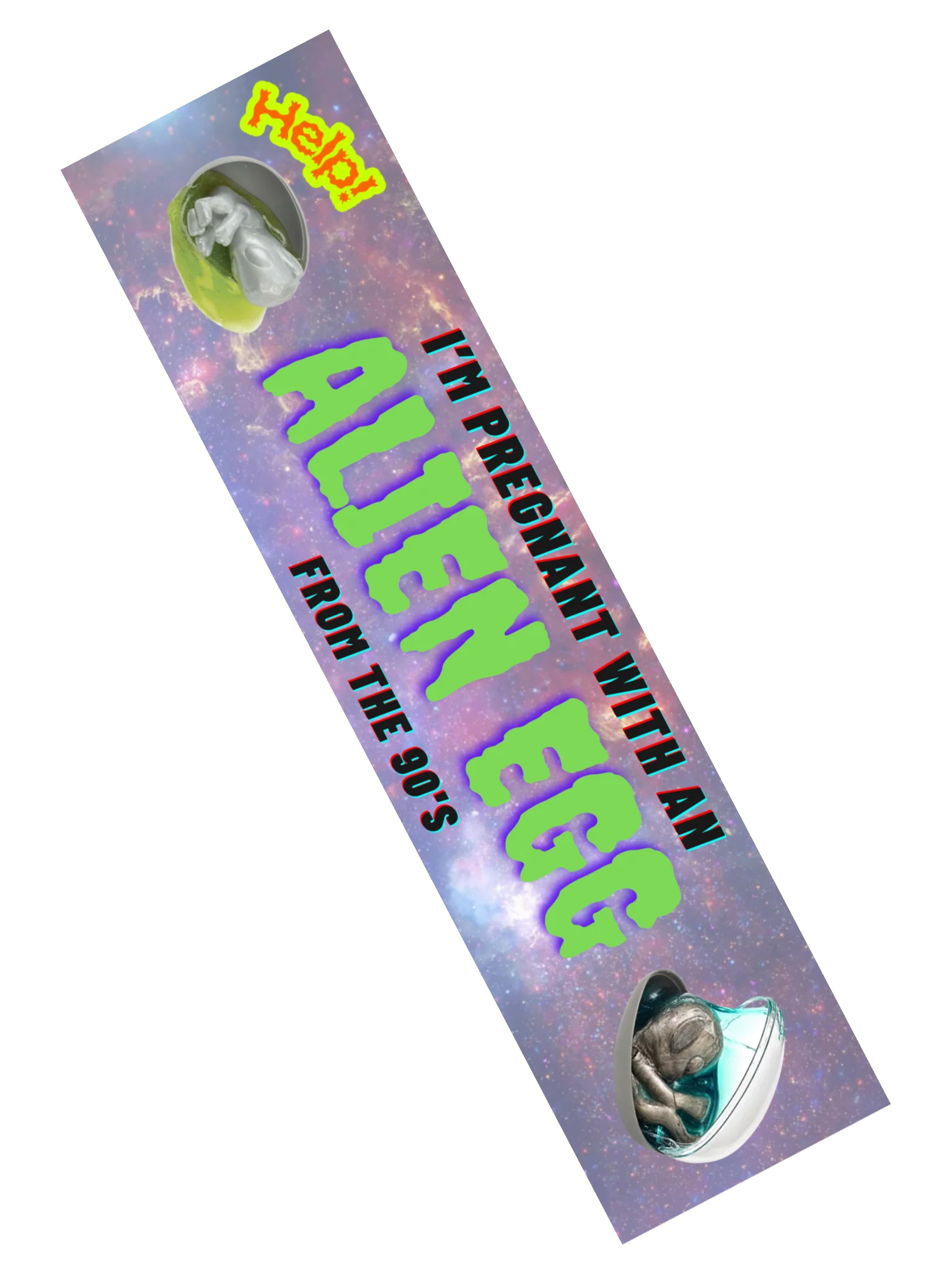 Alien Egg Bumper Sticker product image (2)