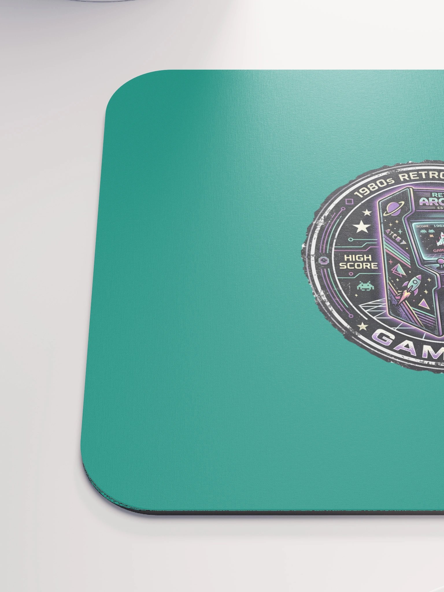 1980s Retro Gaming Arcade Mouse Pad product image (6)