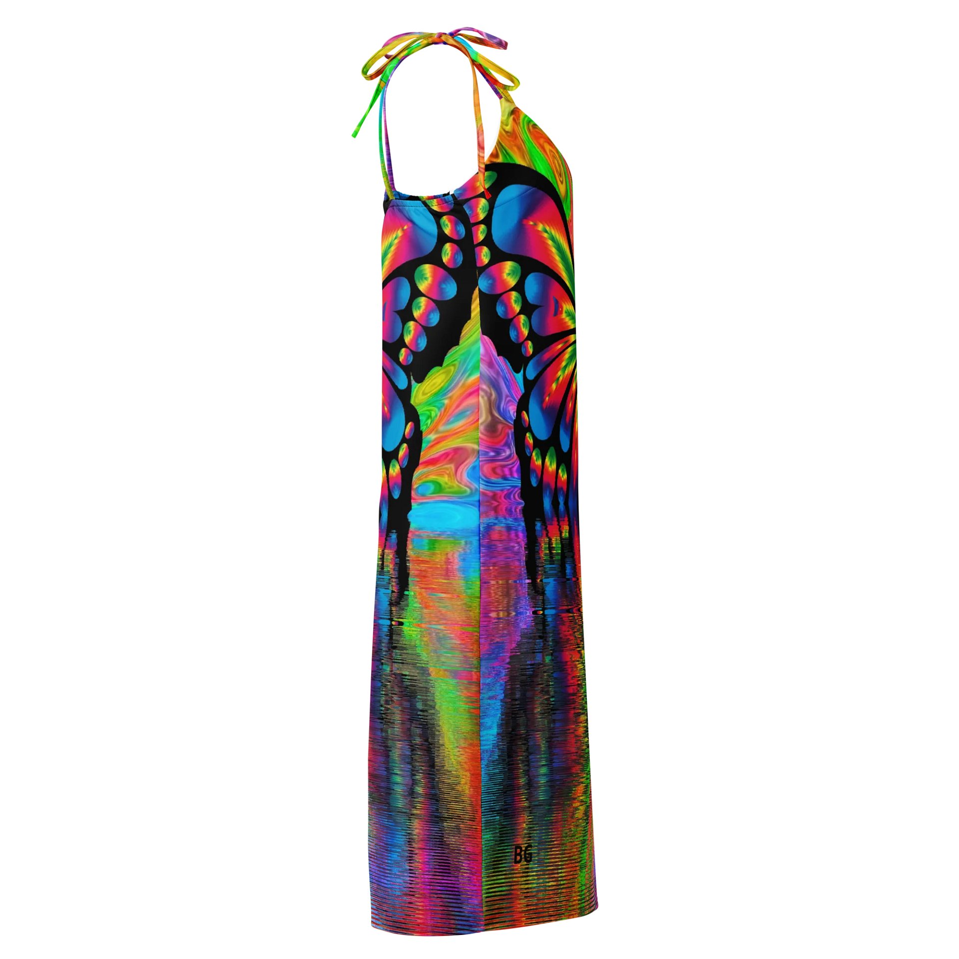'Butterflies' Breezy Vibes Chiffon Slip Dress product image (5)