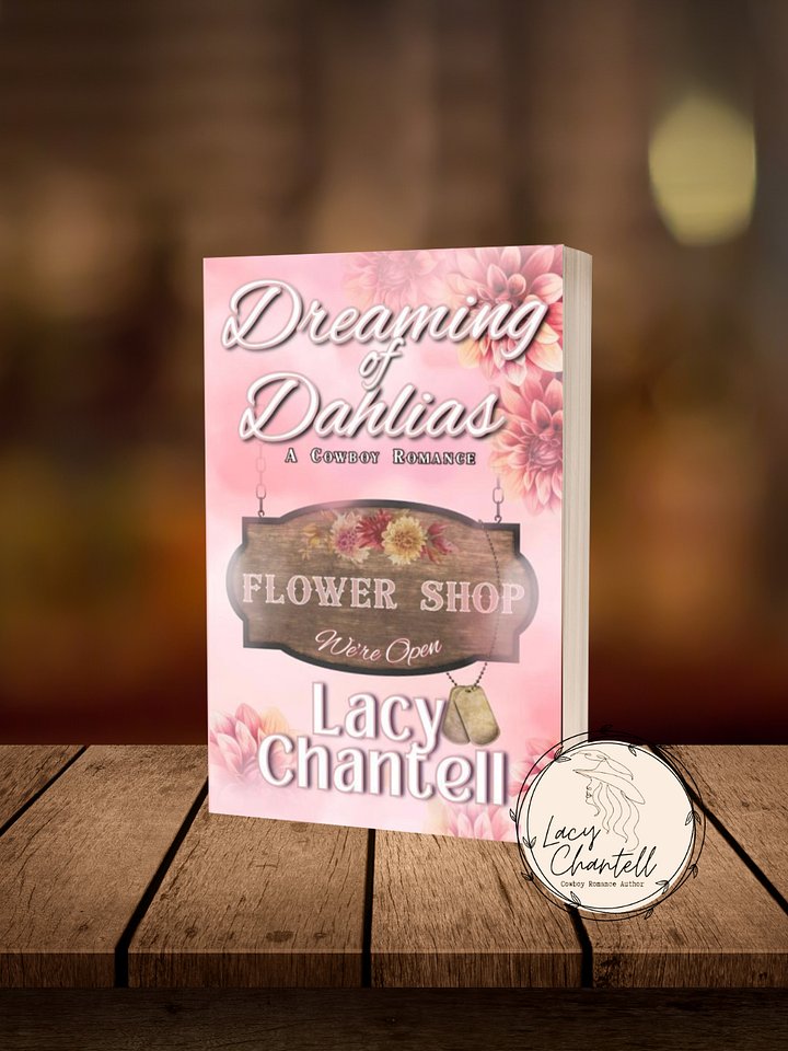 Dreaming of Dahlias Signed Paperback product image (1)