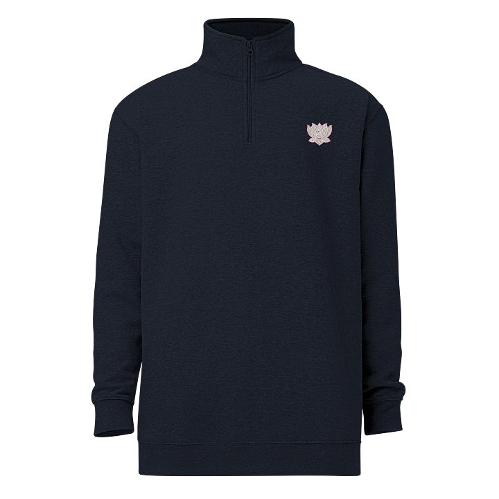 Golden Lotus Eye Unisex Fleece Pullover product image (1)