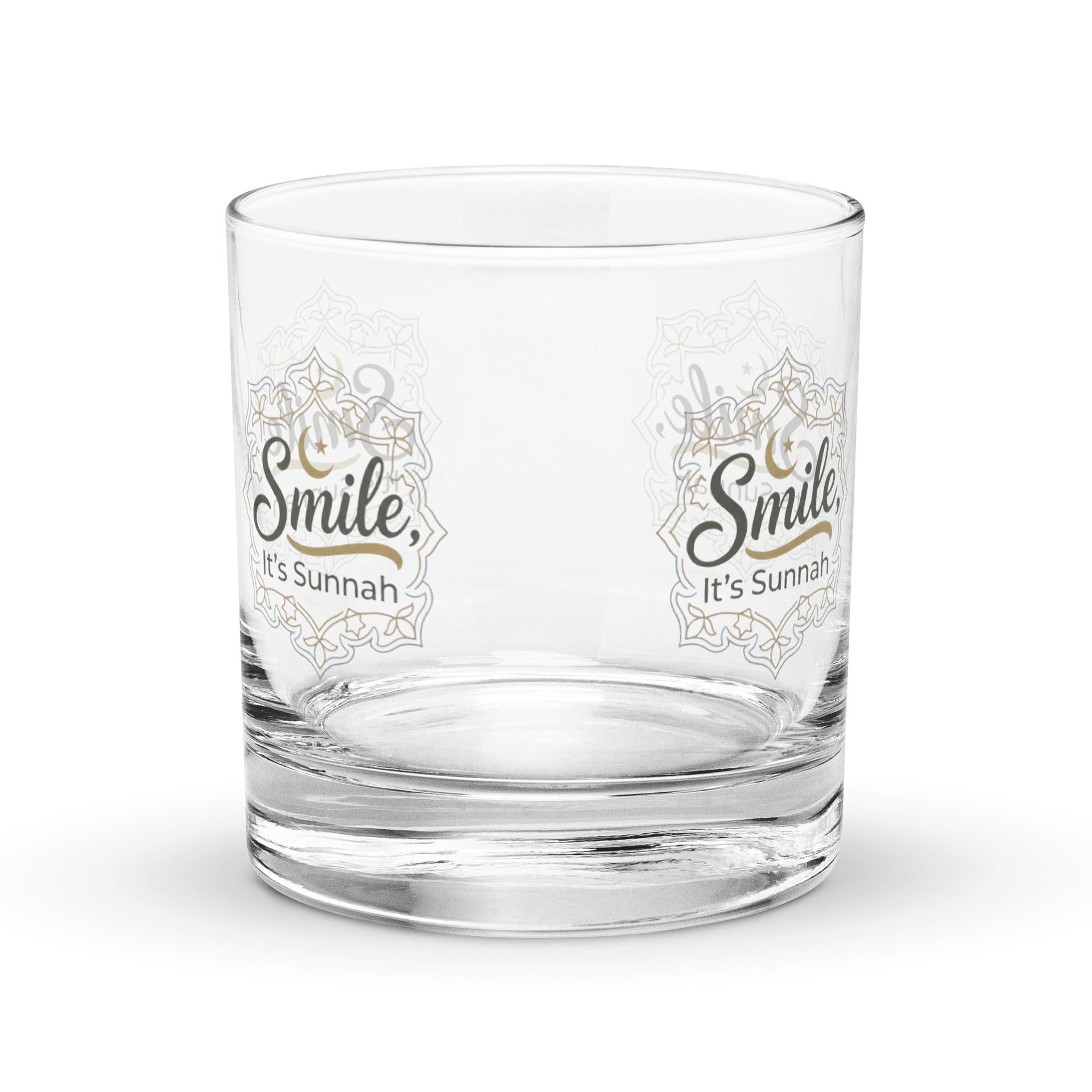 Smile it's Sunnah - Small Glass Cup product image (1)
