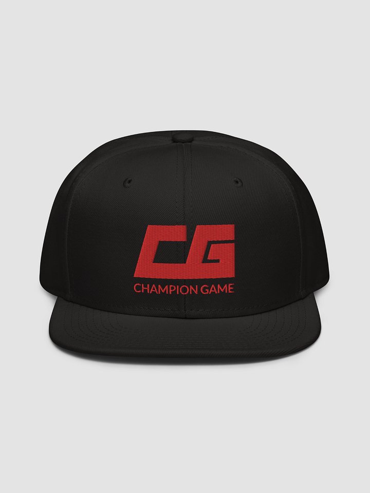 Black Red Champion Game Hat product image (2)