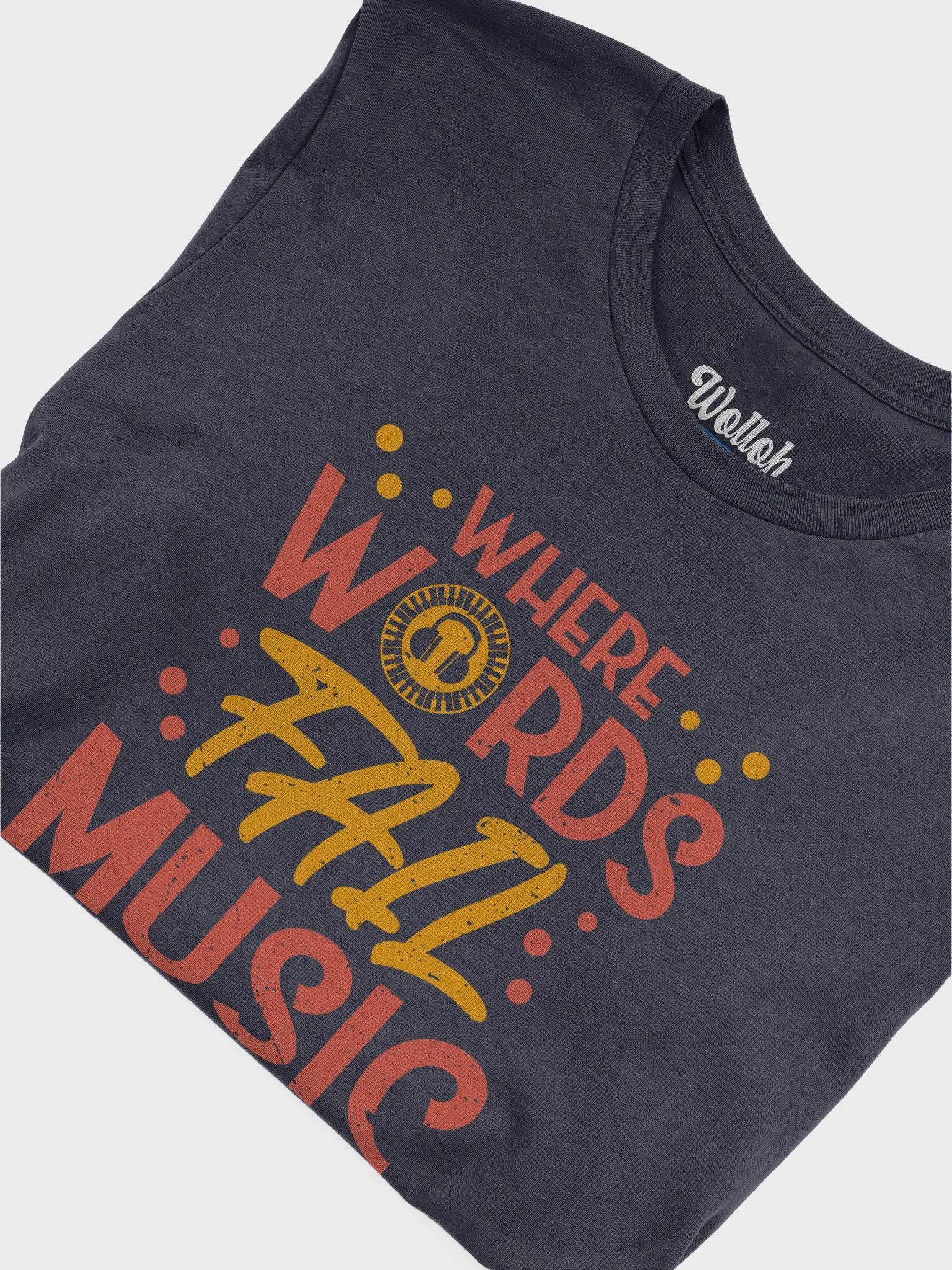 Where Words Fail, Music Speaks – Inspirational Music Quote T-Shirt product image (6)