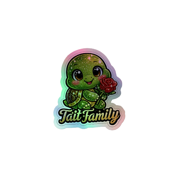 Shiny Turtle Sticker product image (1)