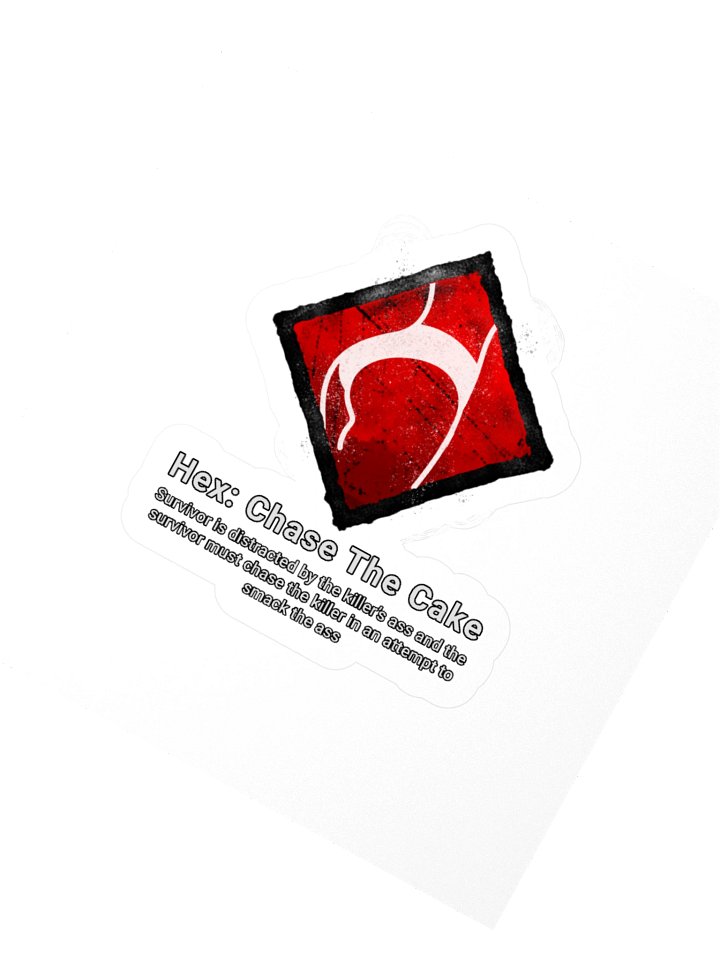 DbD Fun: Hex Chase The Cake Sticker product image (5)