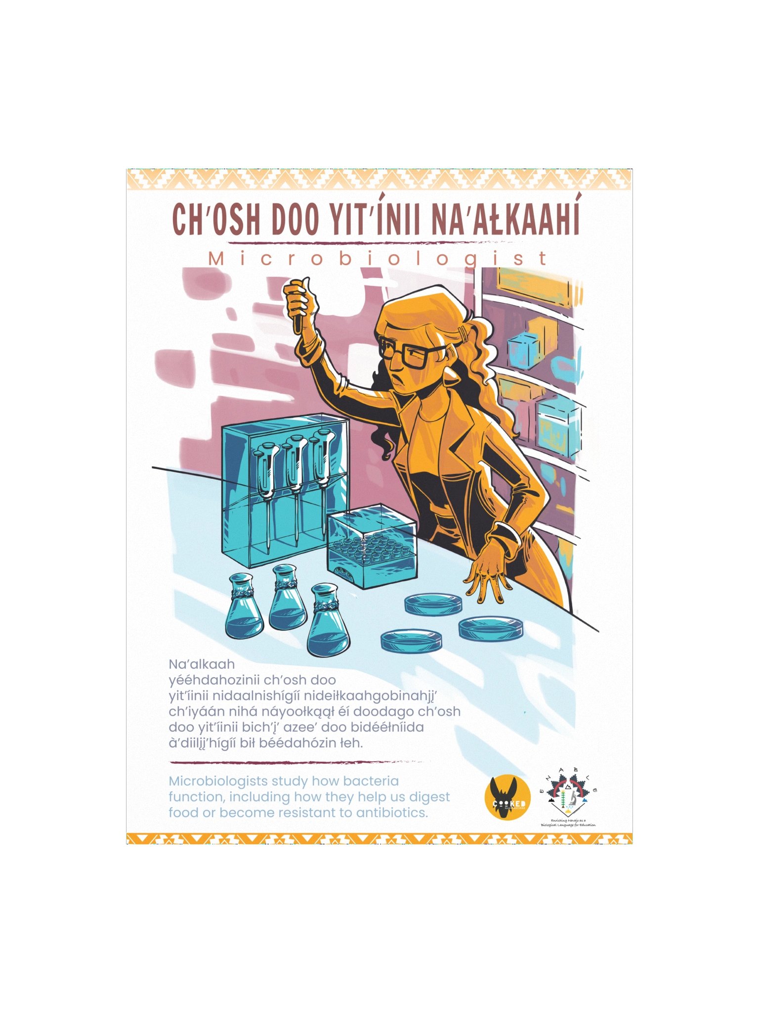 Microbiologist Poster - Information Poster product image (1)