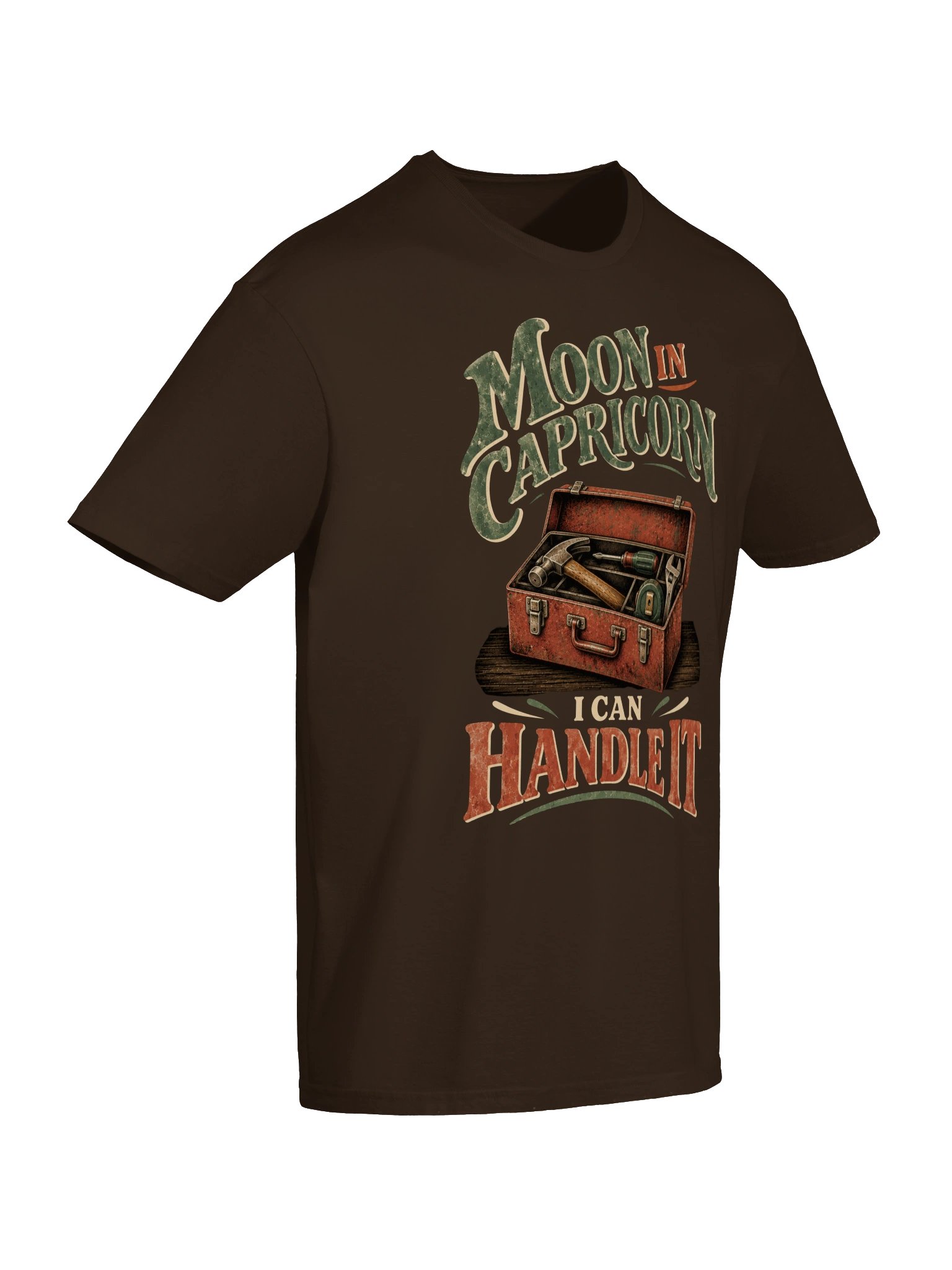 Moon in Capricorn I Can Handle It Tee product image (6)