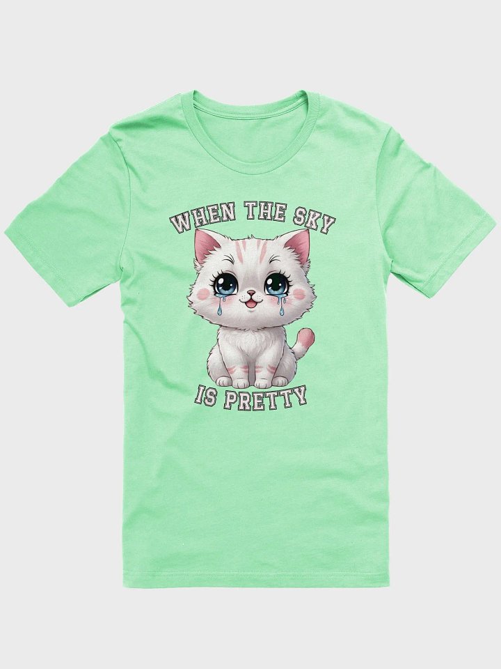 Cute Kawaii Cat Tee, Cat Lovers T-Shirt With Collegiate Letters product image (1)