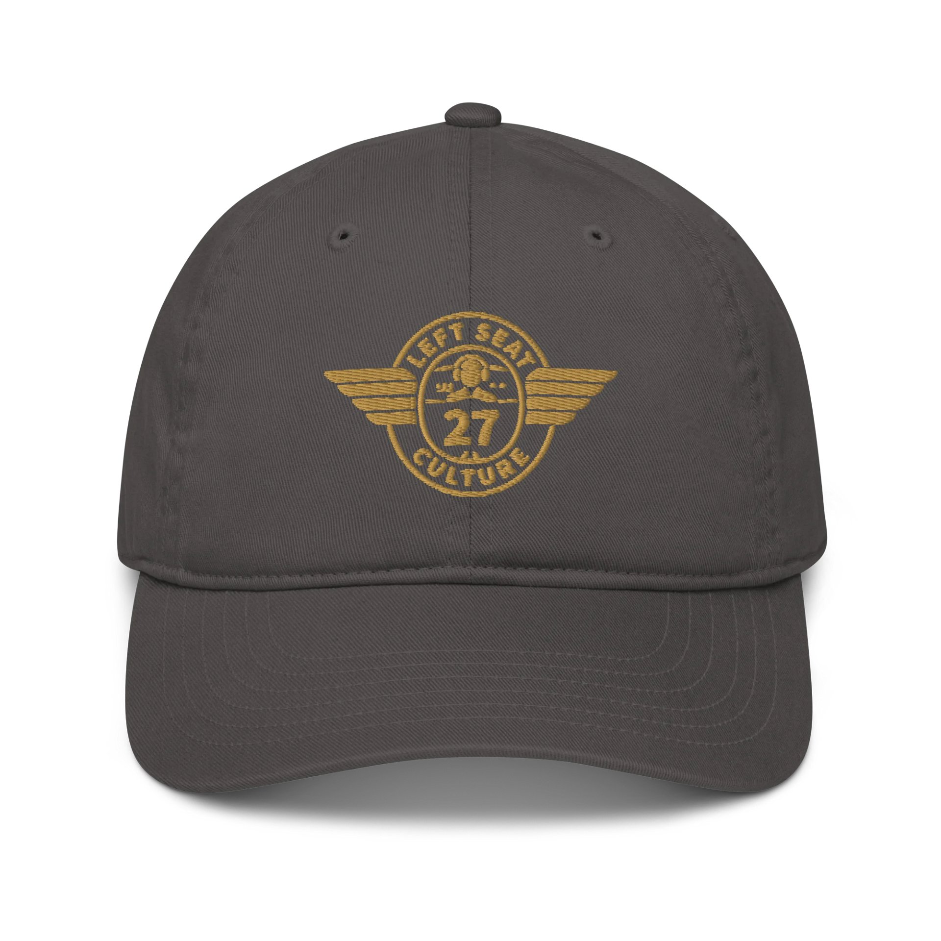Left Seat Culture Cap - Grey / Gold product image (1)