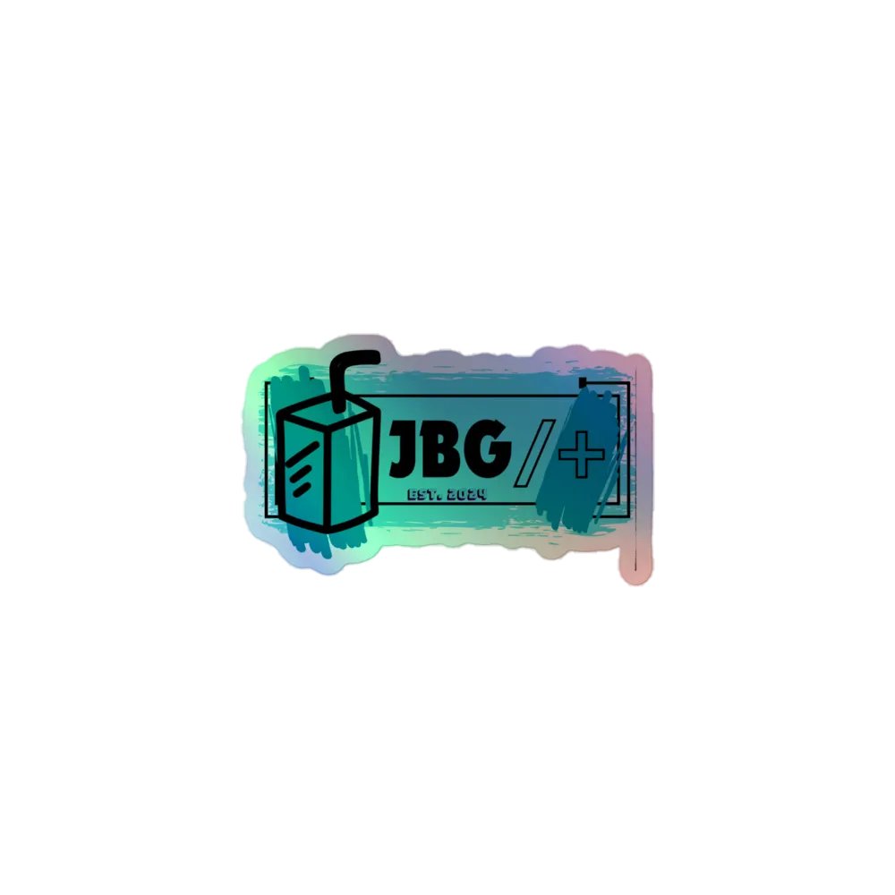 JBG/+ Sticker product image (1)