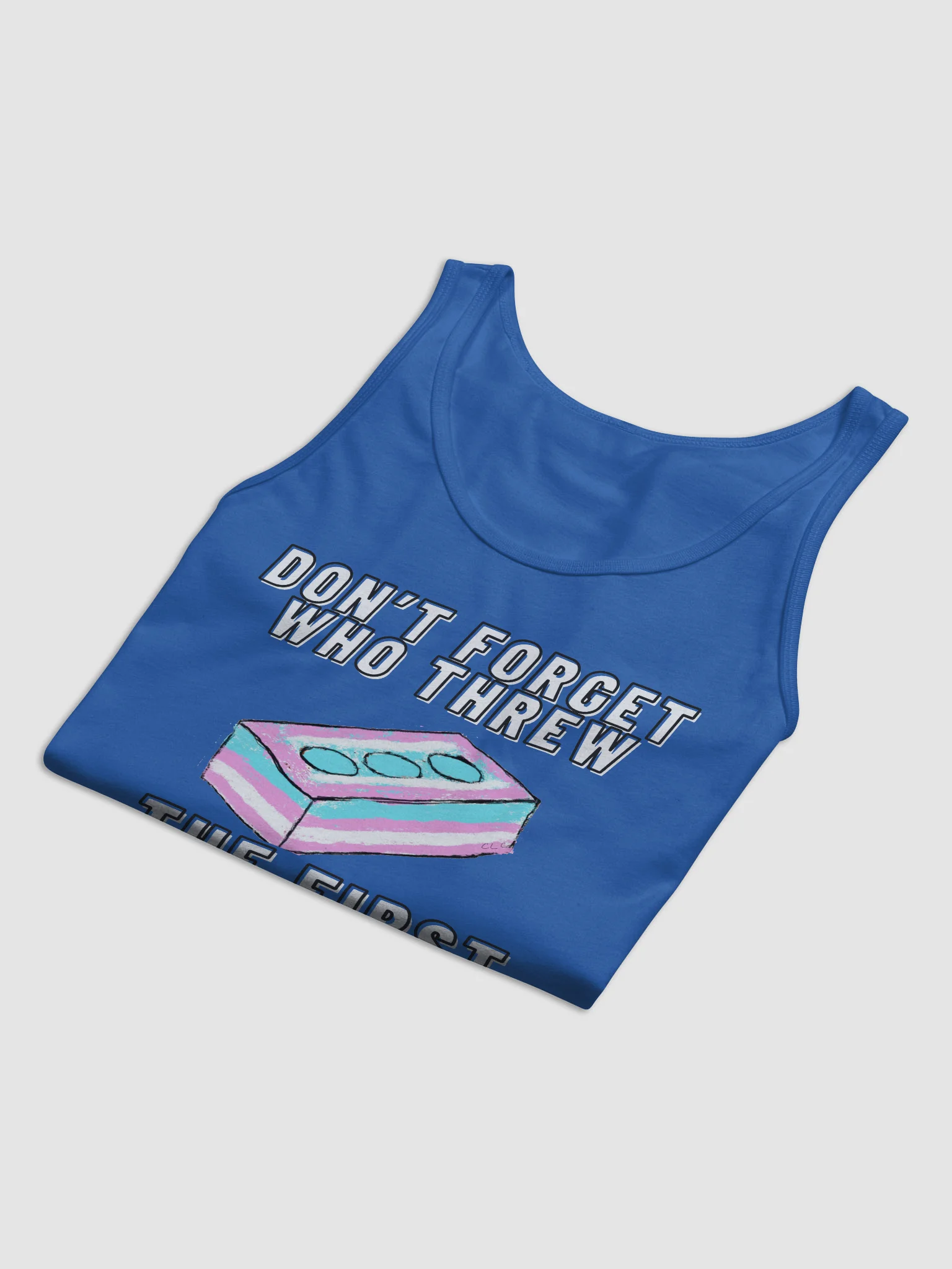 Don't Forget Who Threw The First Brick Tank Top product image (8)