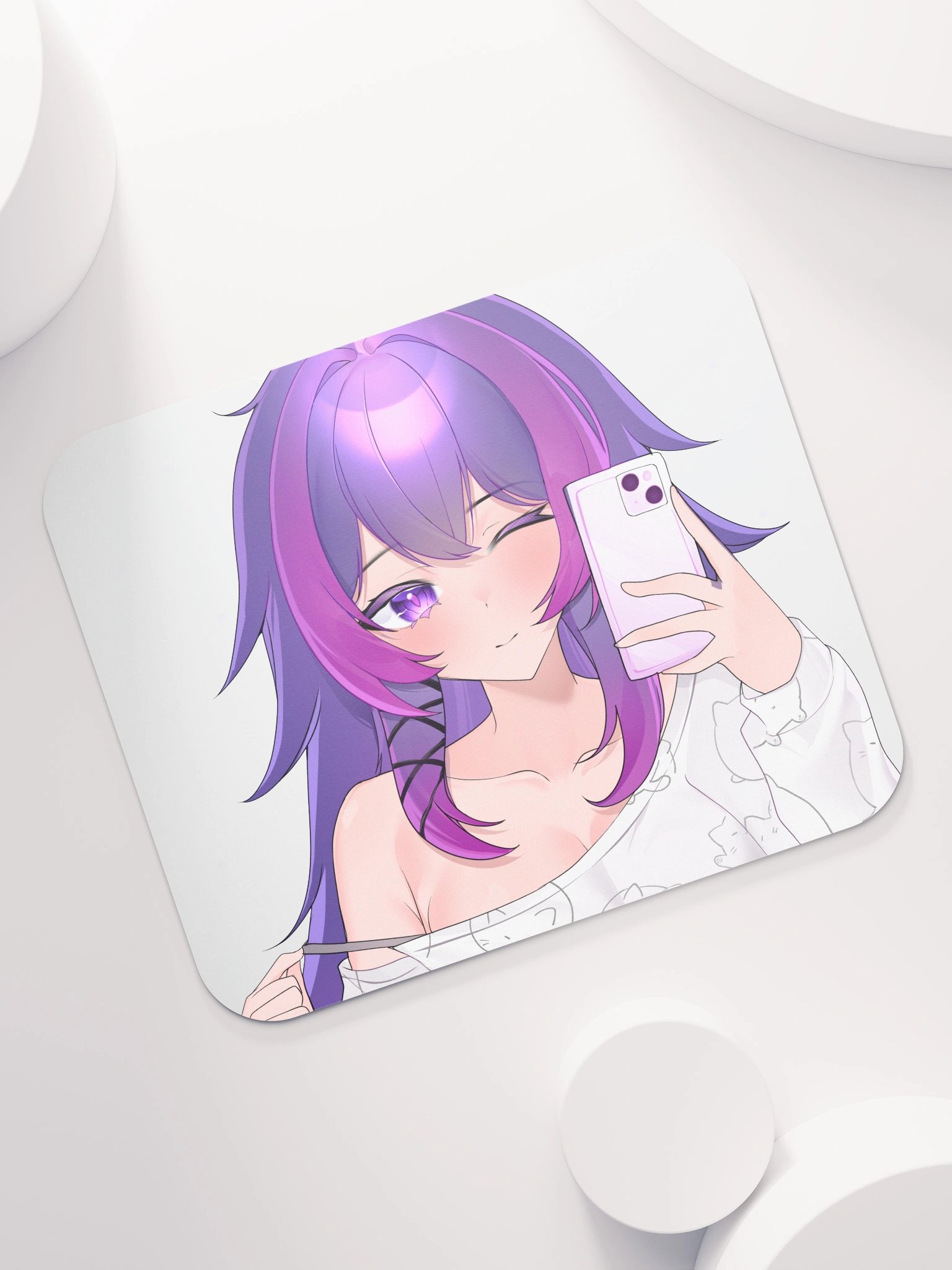 Mirror Selfie Face Mouse Pad product image (7)