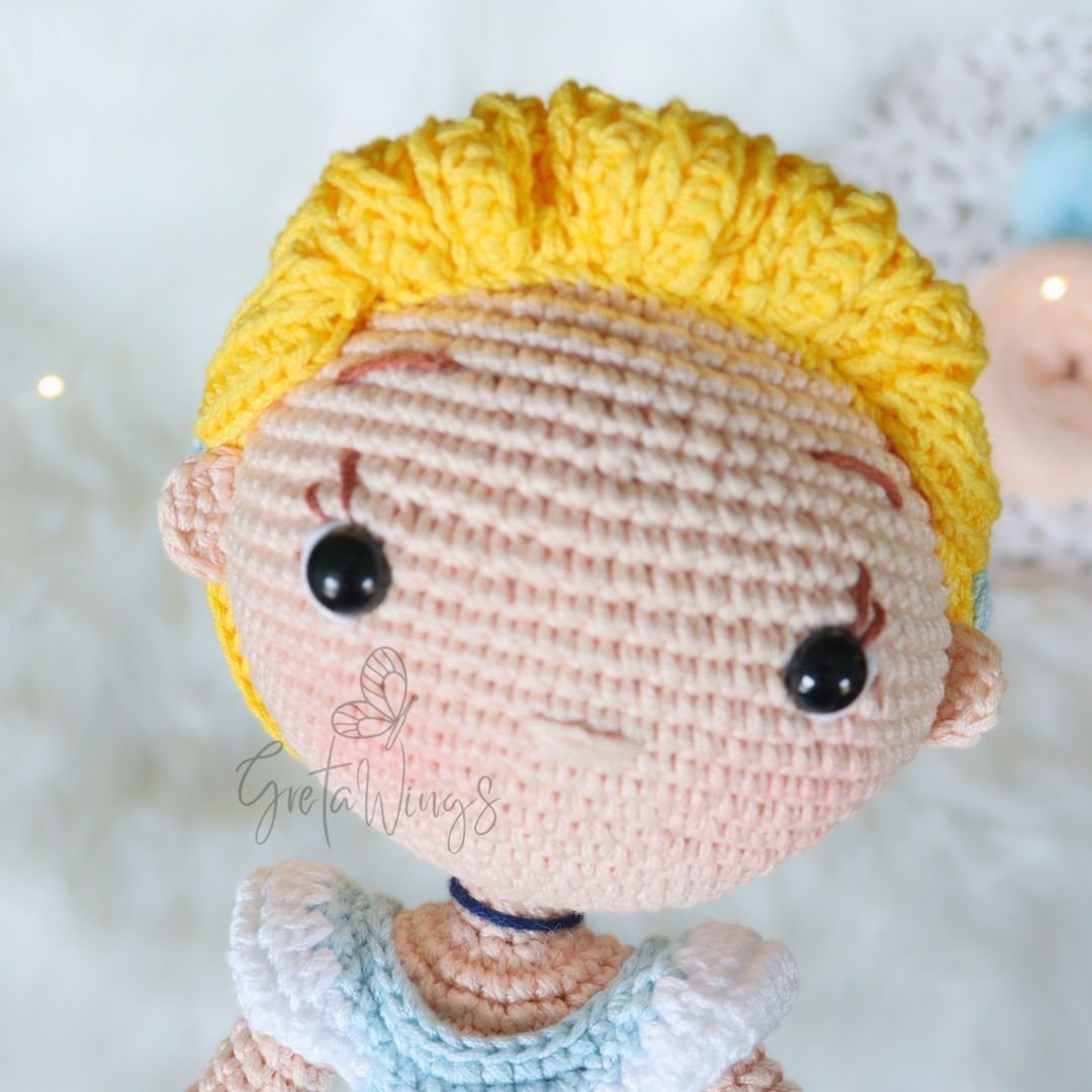 Princess Cinderella Amigurumi Pattern (Digital Download) product image (3)