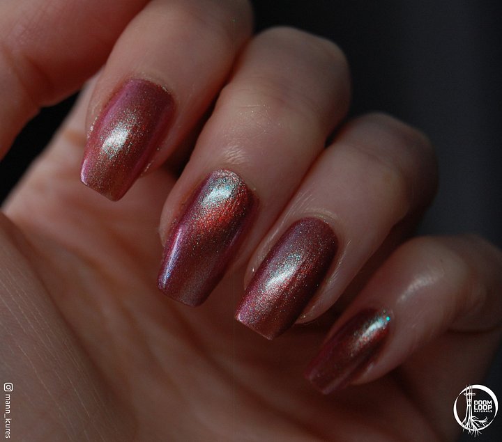 THE LAST SUMMERS - Magnetic Red and Frosted Ice Polish product image (2)