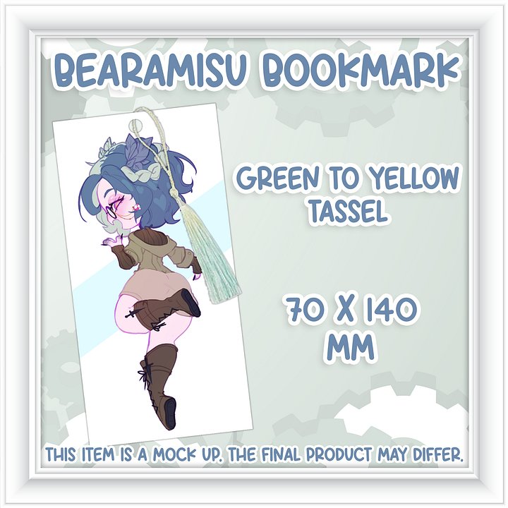 Bearamisu Bookmark [PREORDER] product image (1)