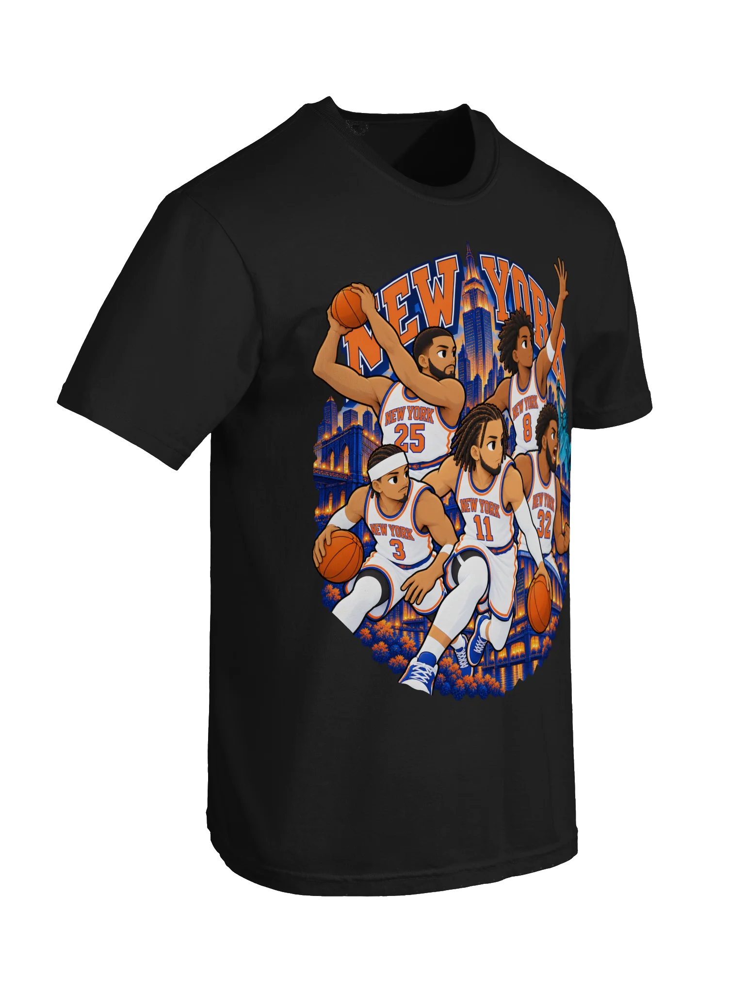 New York Basketball 26/27 Animated Player T-Shirt product image (10)