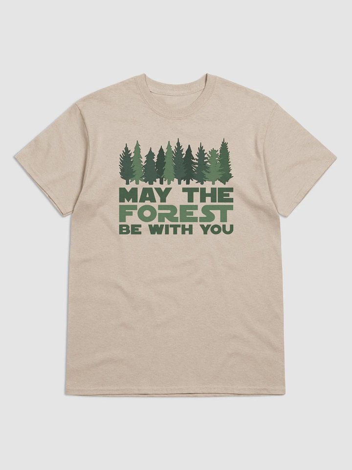 May the FOREST Be With You Heavyweight Alt National Parks Star Wars Force T-Shirt product image (9)