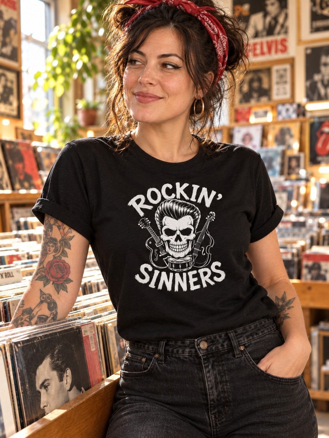Rockin’ Sinners Tee – Women product image (1)