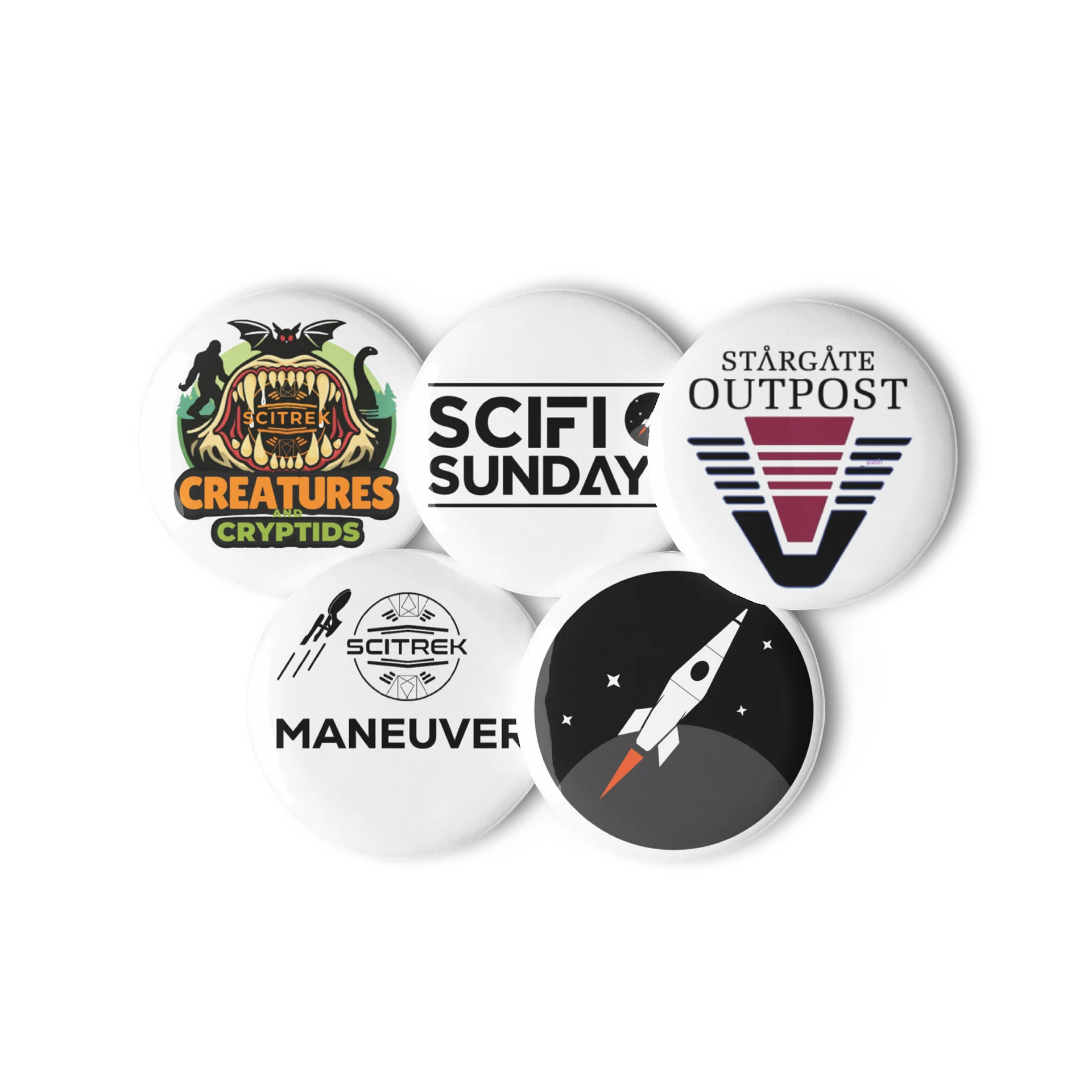 SciTrek Podcast Buttons! product image (2)