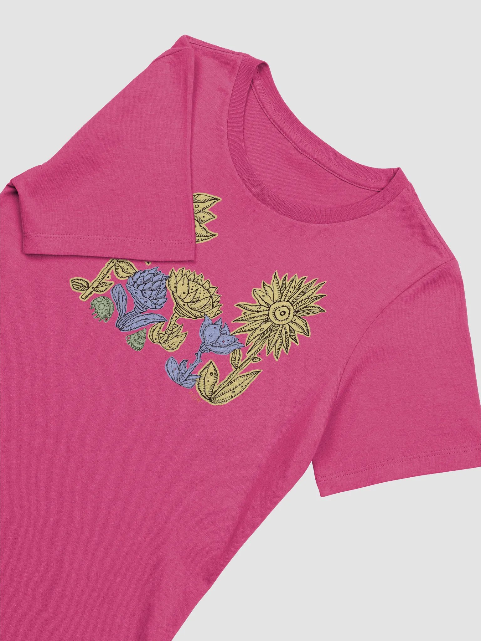 Flowers and Happy Bugs. Women's T-Shirt product image (3)