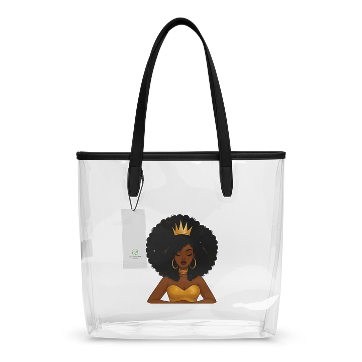 Poised Princess Crowned Queen Clear Totes product image (2)